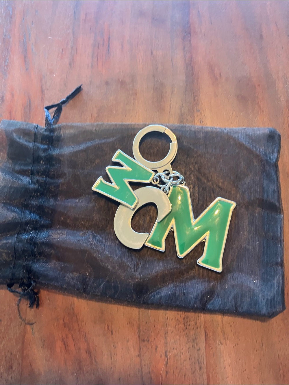 MCM Letter Keychain - Green